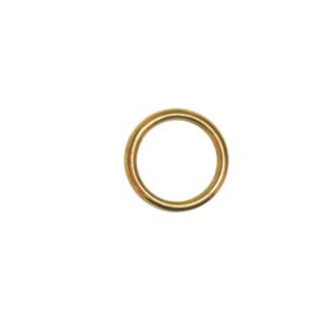 Argola Pesada de Metal Amarela3 56mm 2.1/4 Polegadas 11 Un/kg