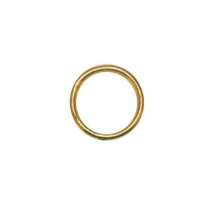 Argola Pesada de Metal Amarela 31 65mm 2.1/2 Polegadas 09 Un/kg