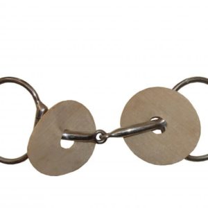 Bridão de Aço Inox Modelo D Simples com Bocal Inox com Protetor