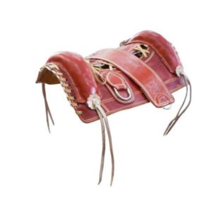 Arreio Banana JC com Meia Argola de Metal com Travessao Cores: Havana