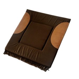 Manta para Sela Americana Chocolate com Feltro 73x80