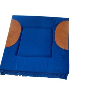 Manta para Sela Americana Azul com Espuma 73x80