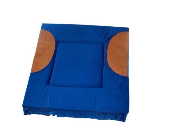 Manta para Sela Americana Azul com Espuma 73x80