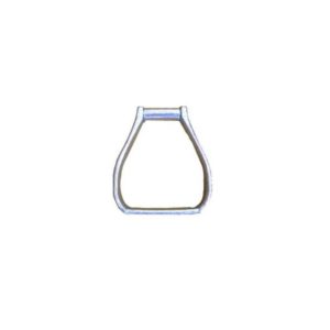 Estribo de Aluminio Meia Lua Grande Pesado Polido