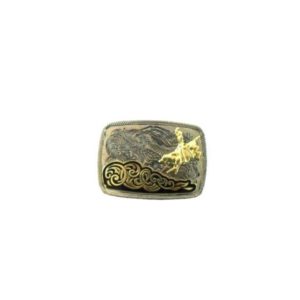 Fivela Cowboy 5140 Quadrada Florada