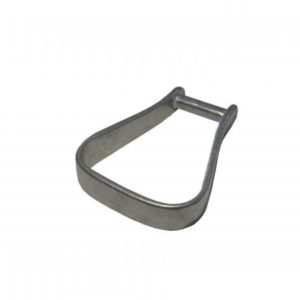 Estribo de Alumínio para Sela Estreito com Passador de 70mm