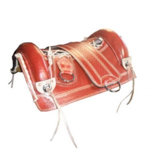 Arreio Banana CM Especial com Travessão Argola de Aço Inox com Suador de Vaqueta