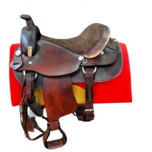 Sela Americana Especial Cavalgada com Manta Cores: Marrom/Preta/Havana/Natural