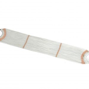 Barrigueira de Polipropileno Branca 24 Fios com Argola de Metal 2.1/2 Polegadas