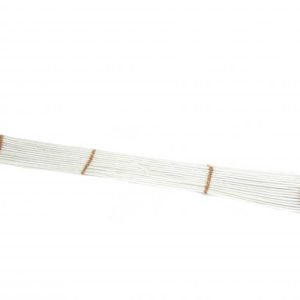 Barrigueira de Polipropileno Branca 14 Fios com Argola de Ferro 1.3/4 Polegada