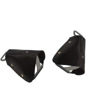 Estribo de Ferro Caçamba Encapado Adulto Cores: Havana/Preto/Marrom