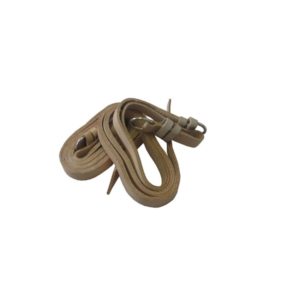 Loro de Sola Tanino 25mm com Argola de Ferro Niquelado