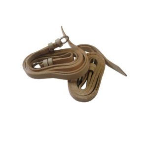 Loro de Sola Tanino 29mm com Argola de Ferro Niquelado