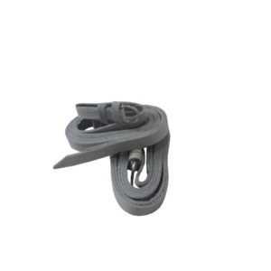 Loro de Sola Cromo 25mm com Argola de Metal Chata Niquelado