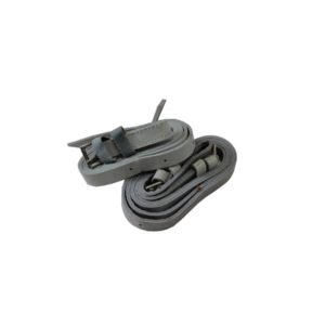 Loro de Sola Cromo 42mm com Fivela de Metal Niquelado