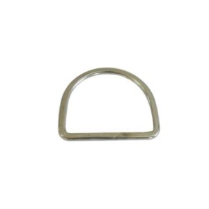 Meia Argola de Aço Inox 5/16 Chata para Sela 75mm 3 Polegada