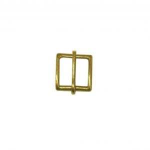 Fivela de Metal Amarela para Barrigueira de Couro 034 38mm 1.1/2 Polegada