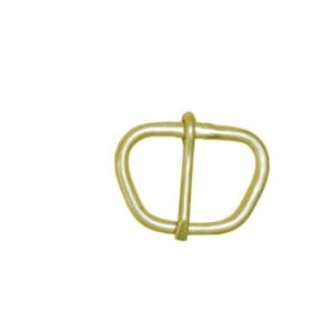 Fivela de Metal Amarela para Barrigueira de Lã 032 65mm 2.1/2 Polegadas