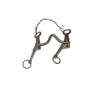 Freio de Ferro Niquelado Modelo L com Bocal Alto Leve