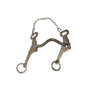 Freio de Ferro Niquelado Modelo L com Bocal Baixo Leve