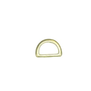 Meia Argola de Metal Mexicana Amarela 44mm 1.3/4 Polegada  18 Un/Kg