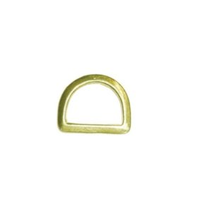 Meia Argola de Metal Mexicana Amarela 51mm 2 Polegadas