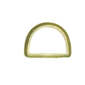 Meia Argola de Metal Mexicana Amarela 85mm 3.1/2 Polegadas