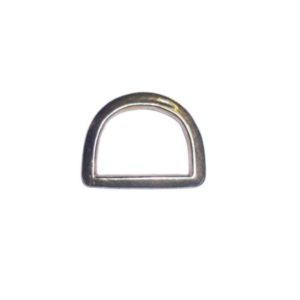 Meia Argola de Metal Mexicana Niquelada 65mm 2.1/2 Polegadas