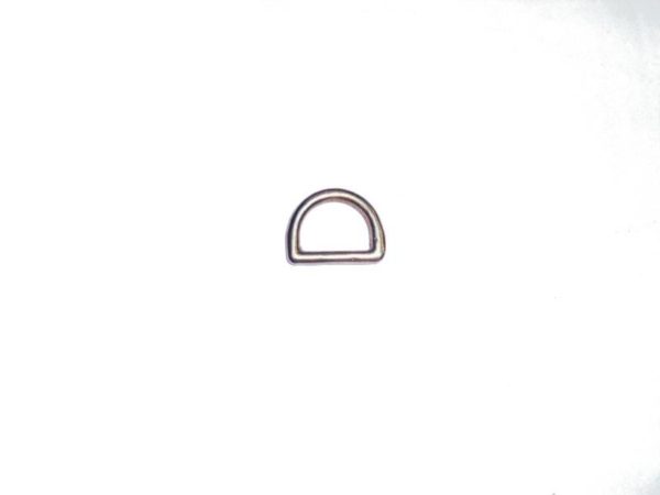 Meia Argola de Metal Leve Niquelada 25mm 1 Polegada 77 Un/Kg