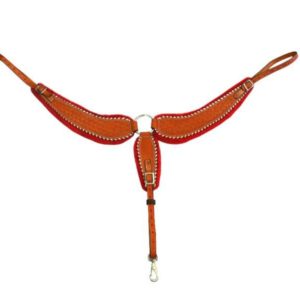 Peiteira de Sola Tanina para Sela Americana Especial com Fivela de Metal Niquelado