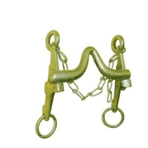 Freio de Metal Amarelo Modelo L com Bocal Alto