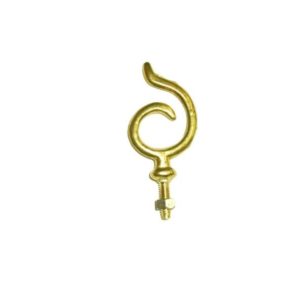 Passaguia de Metal Aberto Amarelo (Uso em Celote para Charrete)