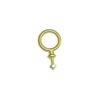 Passaguia de Metal Fechado Amarelo (Uso em Celote para Charrete)