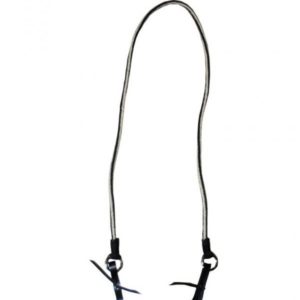 Rédea de Lã Carneiro Media Trançada com Argola de Aço Inox