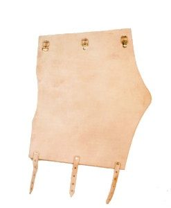 Polaina de Raspa Tanina com Fivela de Ferro niquelada