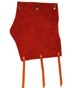 Polaina de Sola Tanina com Fivela de Ferro Niquelada Cores: Natural/Havana