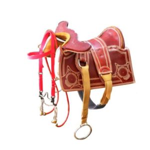 Arreio Cabeçudo Completo de Fita Polipropileno com Meia Argola de Metal