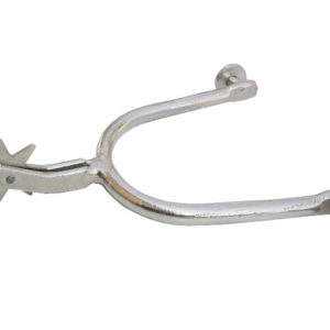 Espora de Ferro Niq. J.C 07 Pontas 5/16 com Botão sem Correia