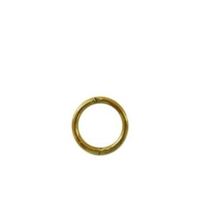 Formiga de Metal Amarelo Modelo Argola n°5 51mm 2 Polegadas