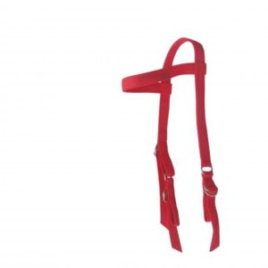 Cabeçada de Polietileno Vermelho Quarto de Milha Cores: Vermelho