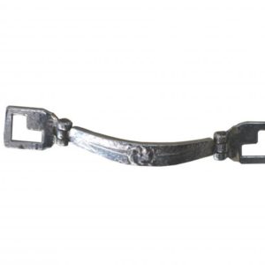 Cabeção de Metal Niquelado Serrilhado