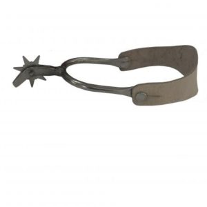 Espora de Ferro Niq. Bico de Arara 5/16 com Botão com Correia