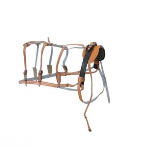 Arreata de Sola Tanina Wet Blue Pintado com Fivela de Ferro