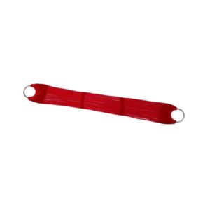 Barrigueira Especial Polipropileno Vermelho 4mm 16 Fios  com Argola de Inox 24 65mm 2.1/2 Polegadas