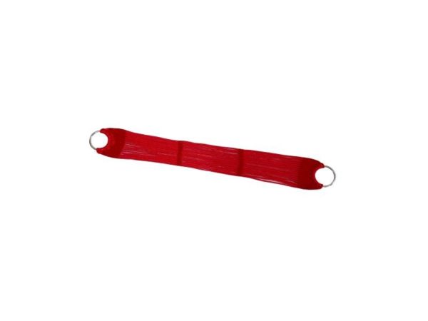 Barrigueira Especial Polipropileno Vermelho 4mm 16 Fios  com Argola de Inox 24 65mm 2.1/2 Polegadas