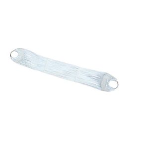 Barrigueira Especial Polipropileno Branco 5mm 20 Fios com Argola de Ferro Niq. 57mm 2.1/4 Polegadas