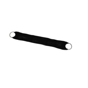 Barrigueira Especial Polipropileno Preto 4mm 20 Fios com Argola de Inox 27 80mm 3.1/8 Polegadas