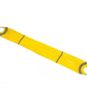 Barrigueira de Polipropileno Amarela 22 Fios com Argola de Metal 2.1/4 Polegadas