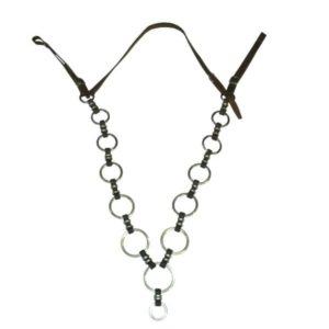 Peiteira de Argola de Aço Inox com Virola Comum