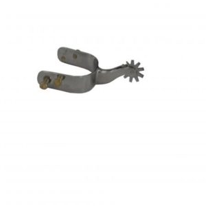 Espora de Aço Inox Quarto de Milha Roseta de Metal sem Correia